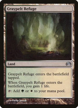 Graypelt Refuge [Planechase 2012] | Black Swamp Games
