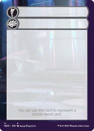 Helper Card (9/9) [Kamigawa: Neon Dynasty Tokens] | Black Swamp Games