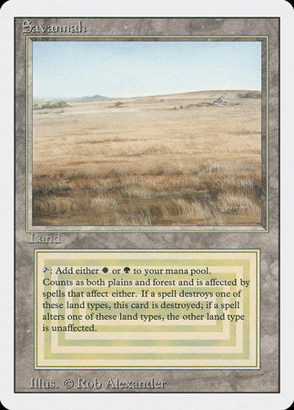 Savannah [Revised Edition] | Black Swamp Games