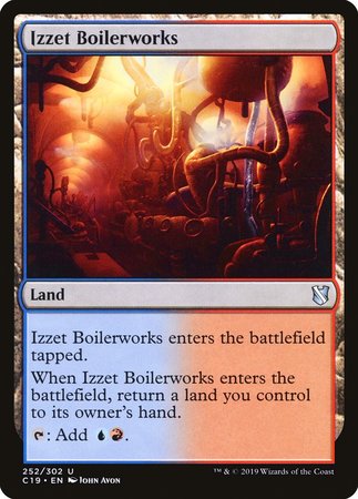 Izzet Boilerworks [Commander 2019] | Black Swamp Games