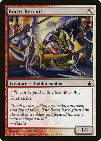Boros Recruit [Ravnica: City of Guilds] | Black Swamp Games