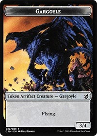 Gargoyle // Egg Double-sided Token [Commander 2019 Tokens] | Black Swamp Games