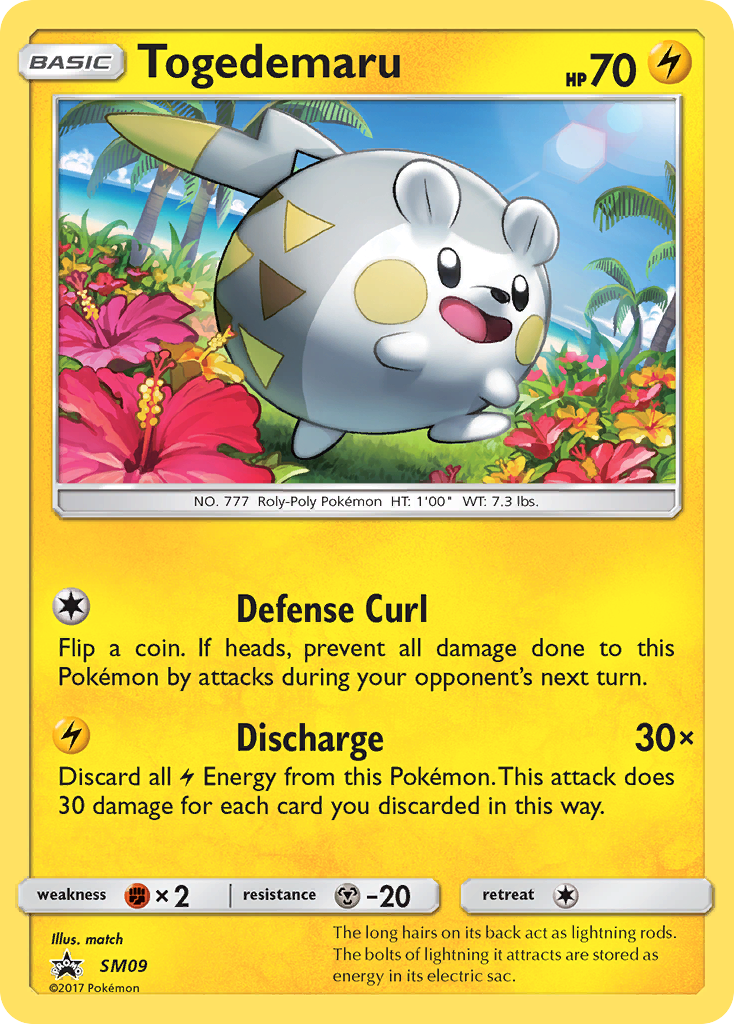 Togedemaru (SM09) [Sun & Moon: Black Star Promos] | Black Swamp Games