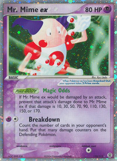 Mr. Mime ex (110/112) [EX: FireRed & LeafGreen] | Black Swamp Games