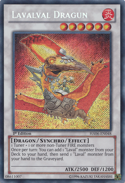 Lavalval Dragun [HA06-EN048] Secret Rare | Black Swamp Games