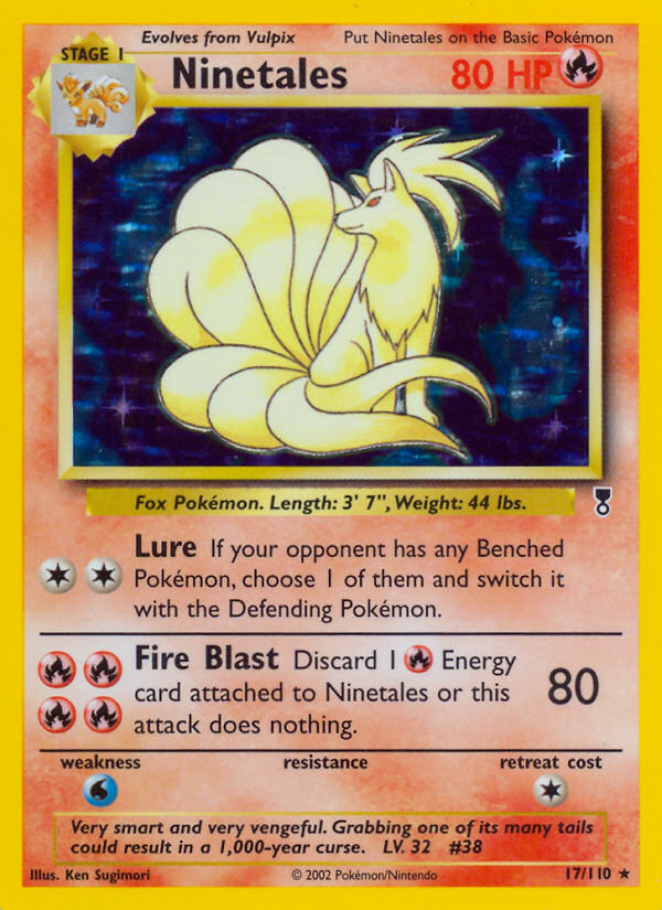 Ninetales (17/110) [Legendary Collection] | Black Swamp Games