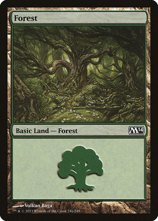 Forest (246) [Magic 2014] | Black Swamp Games