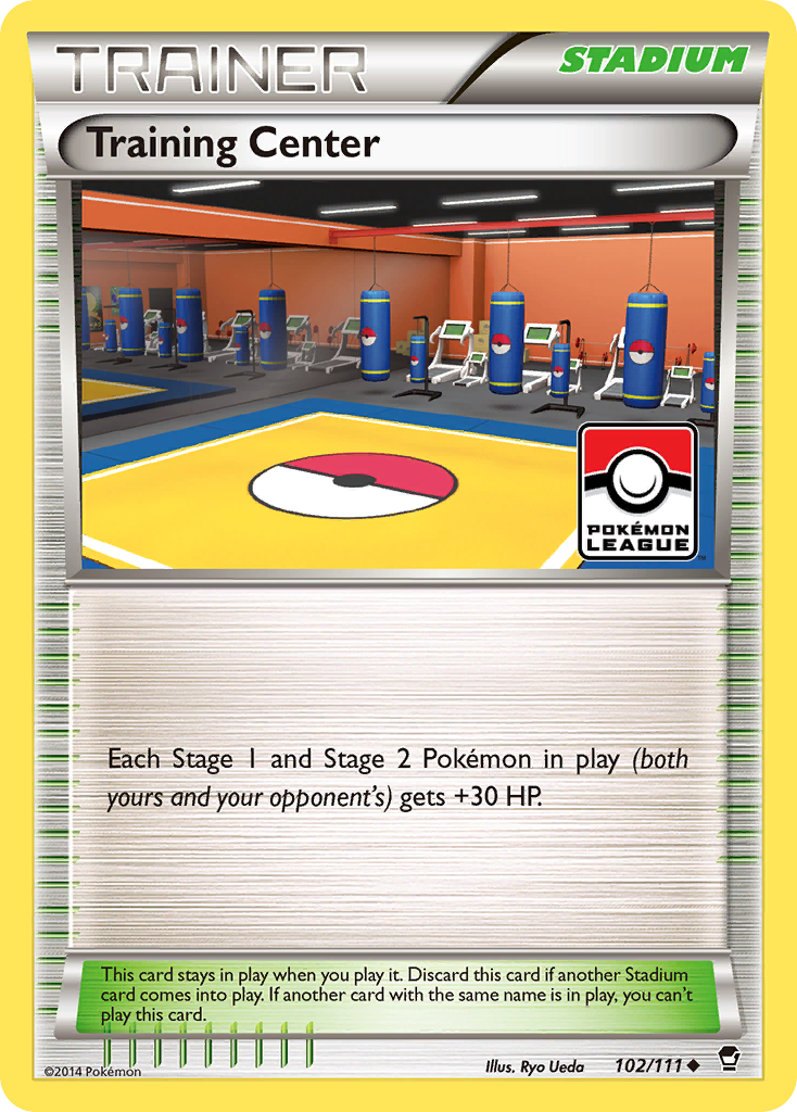 Training Center (102/111) [XY: Furious Fists] | Black Swamp Games