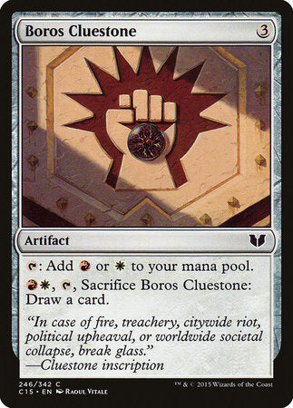 Boros Cluestone [Commander 2015] | Black Swamp Games