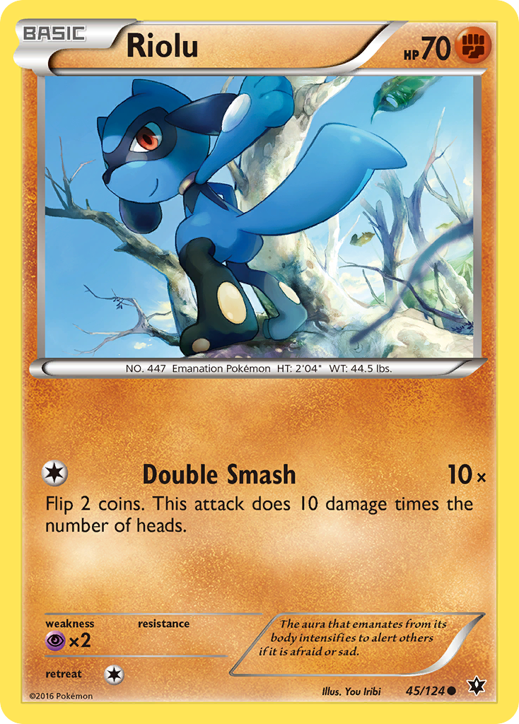 Riolu (45/124) [XY: Fates Collide] | Black Swamp Games