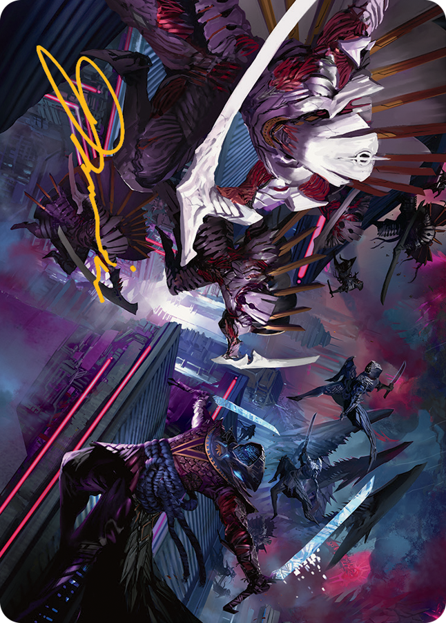 Invasion of Kamigawa Art Card (Gold-Stamped Signature) [March of the Machine Art Series] | Black Swamp Games