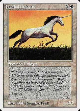 Pearled Unicorn [Summer Magic / Edgar] | Black Swamp Games