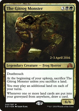 The Gitrog Monster [Shadows over Innistrad Promos] | Black Swamp Games