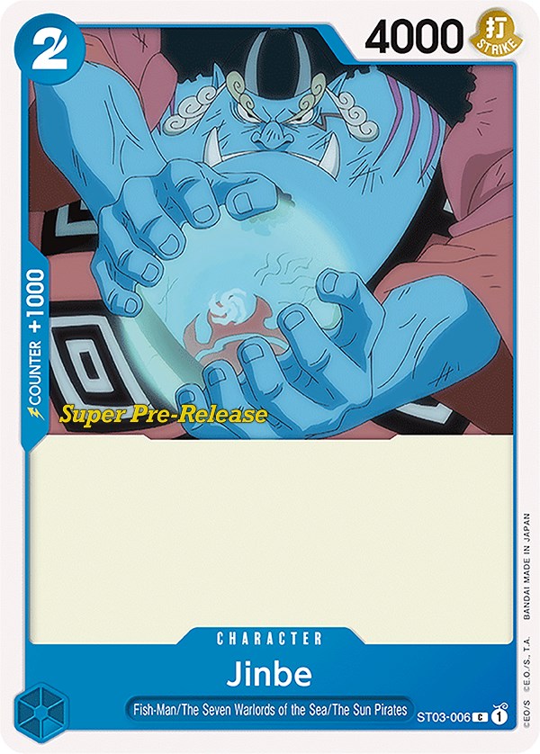 Jinbe [Super Pre-Release Starter Deck: The Seven Warlords of the Sea] | Black Swamp Games