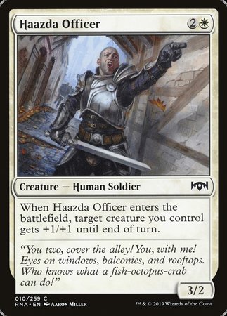 Haazda Officer [Ravnica Allegiance] | Black Swamp Games