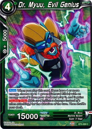 Dr. Myuu, Evil Genius (BT5-069) [Miraculous Revival] | Black Swamp Games