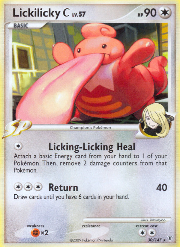 Lickilicky C (30/147) [Platinum: Supreme Victors] | Black Swamp Games