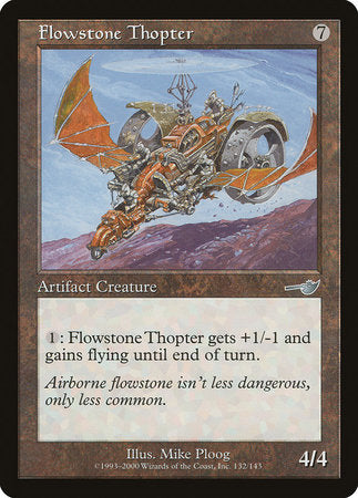 Flowstone Thopter [Nemesis] | Black Swamp Games