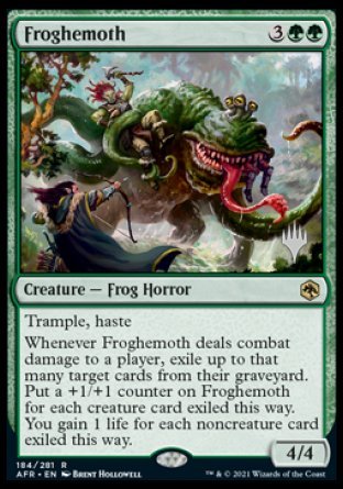 Froghemoth (Promo Pack) [Dungeons & Dragons: Adventures in the Forgotten Realms Promos] | Black Swamp Games