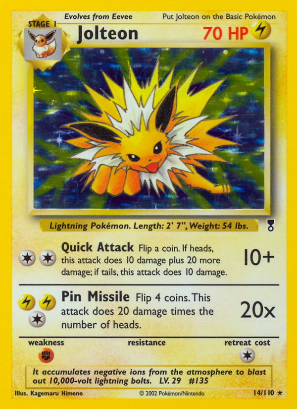 Jolteon (14/110) [Legendary Collection] | Black Swamp Games