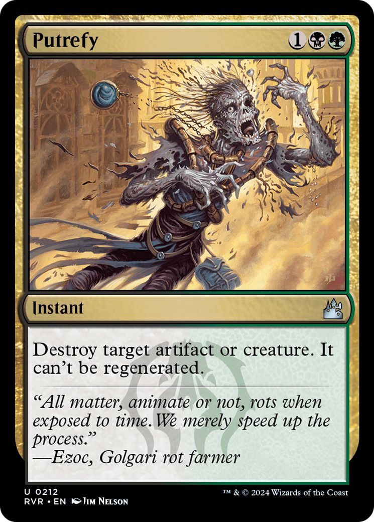 Putrefy [Ravnica Remastered] | Black Swamp Games