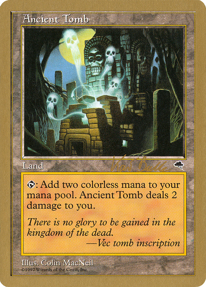 Ancient Tomb (Kai Budde) [World Championship Decks 1999] | Black Swamp Games