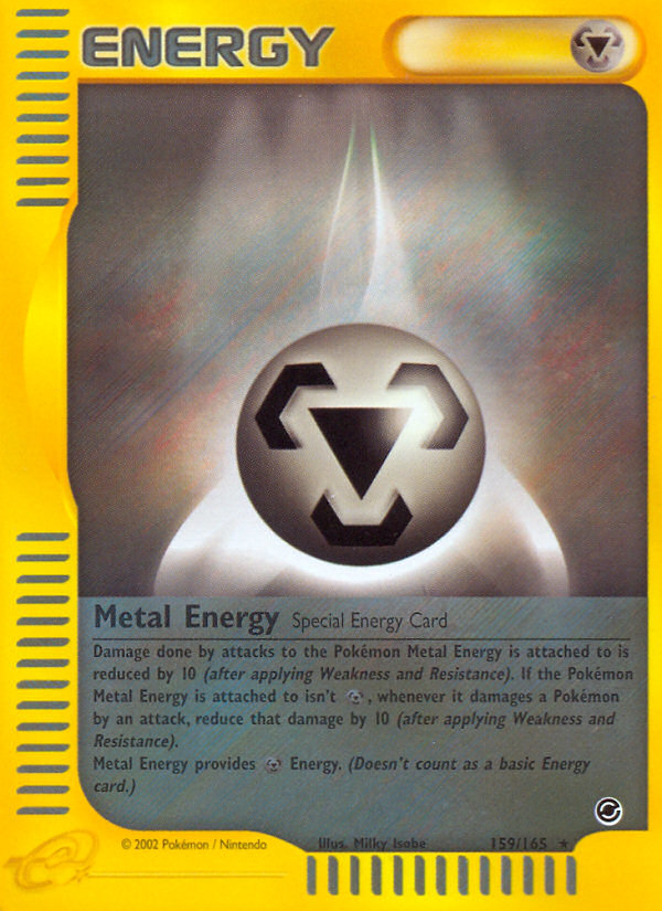 Metal Energy (159/165) [Expedition: Base Set] | Black Swamp Games