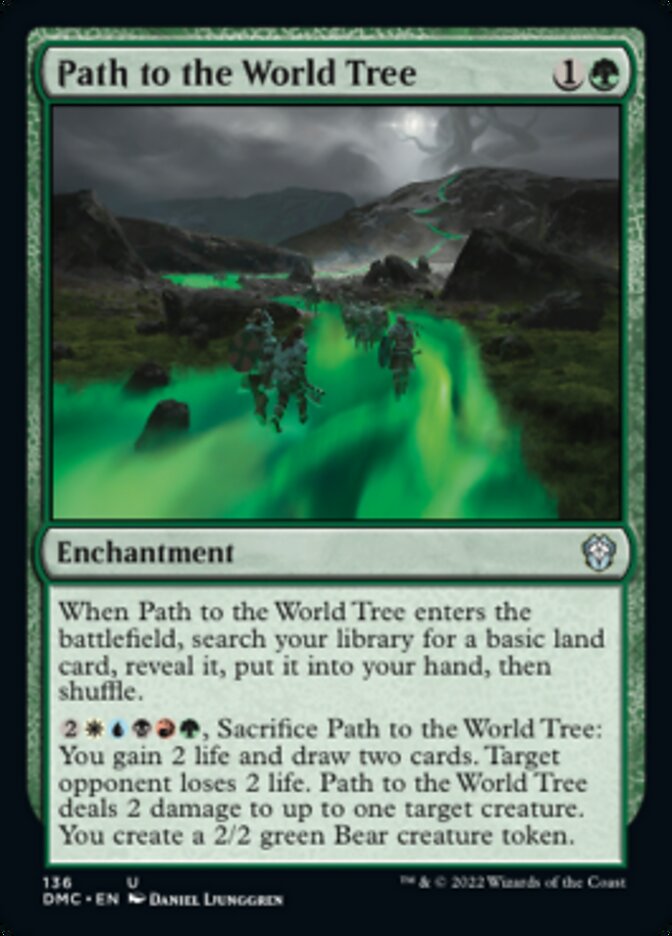 Path to the World Tree [Dominaria United Commander] | Black Swamp Games