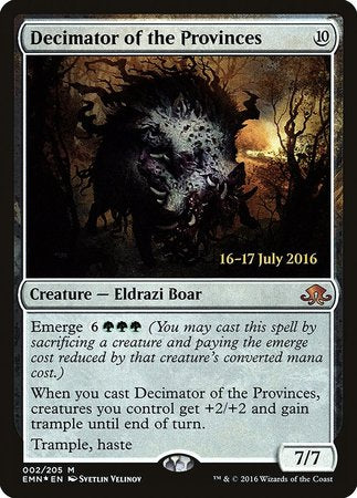 Decimator of the Provinces [Eldritch Moon Promos] | Black Swamp Games