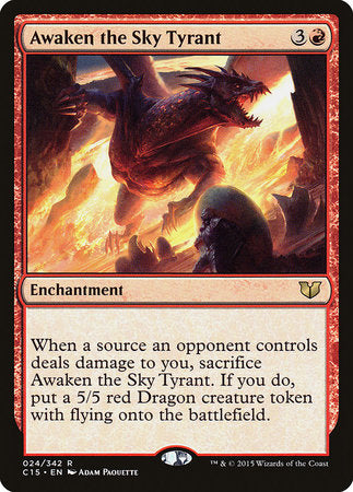 Awaken the Sky Tyrant [Commander 2015] | Black Swamp Games