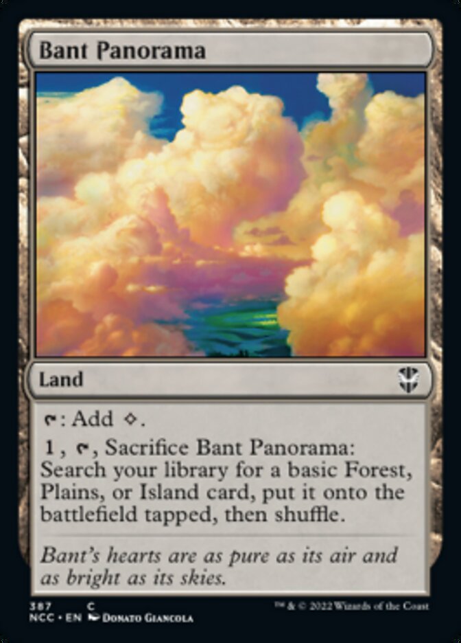 Bant Panorama [Streets of New Capenna Commander] | Black Swamp Games