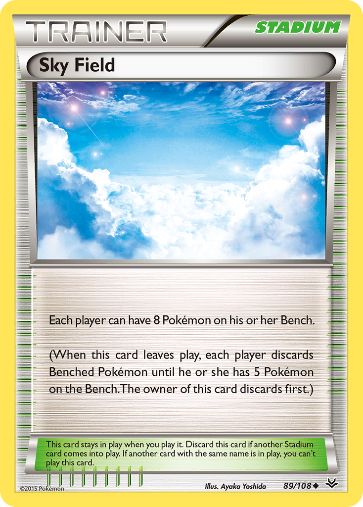 Sky Field (89/108) [XY: Roaring Skies] | Black Swamp Games