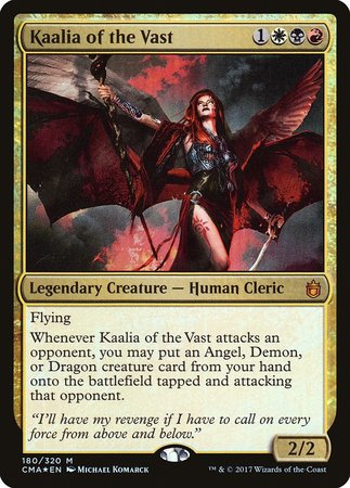 Kaalia of the Vast [Commander Anthology] | Black Swamp Games