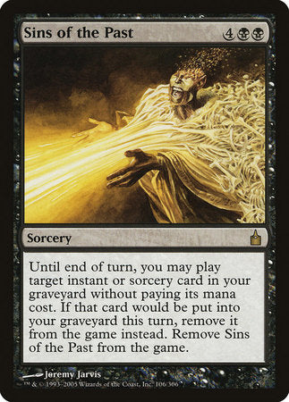 Sins of the Past [Ravnica: City of Guilds] | Black Swamp Games