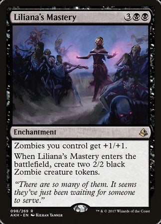 Liliana's Mastery [Amonkhet] | Black Swamp Games