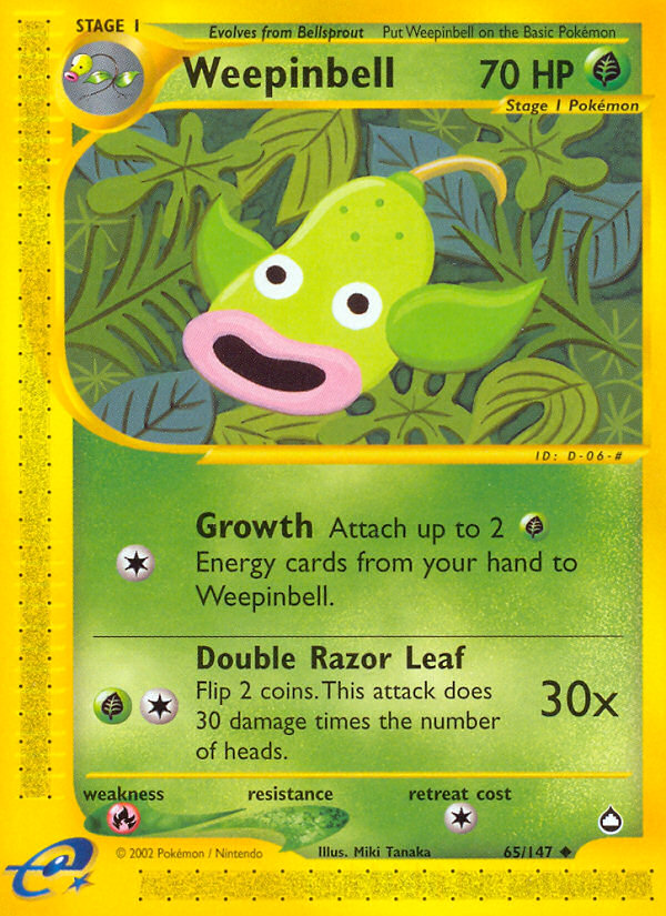 Weepinbell (65/147) [Aquapolis] | Black Swamp Games