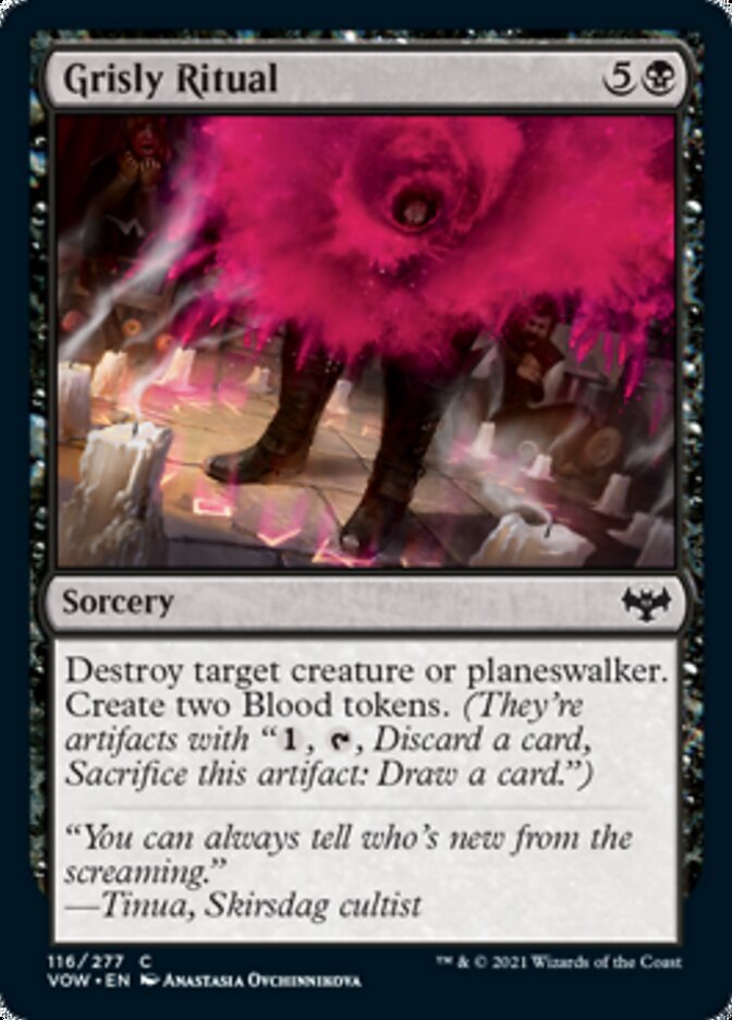 Grisly Ritual [Innistrad: Crimson Vow] | Black Swamp Games