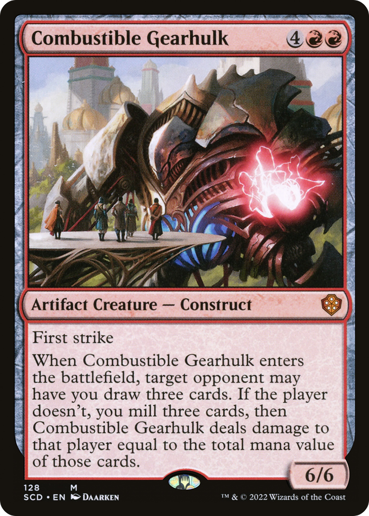 Combustible Gearhulk [Starter Commander Decks] | Black Swamp Games