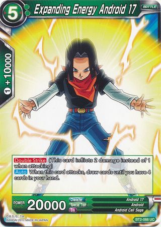 Expanding Energy Android 17 [BT2-088] | Black Swamp Games