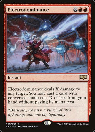 Electrodominance [Ravnica Allegiance] | Black Swamp Games