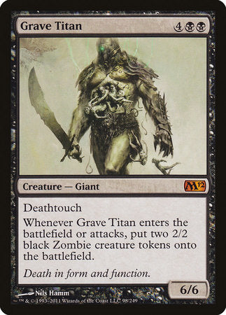 Grave Titan [Magic 2012] | Black Swamp Games