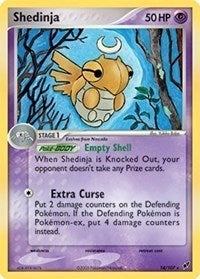 Shedinja (14/107) (Theme Deck Exclusive) [EX: Deoxys] | Black Swamp Games