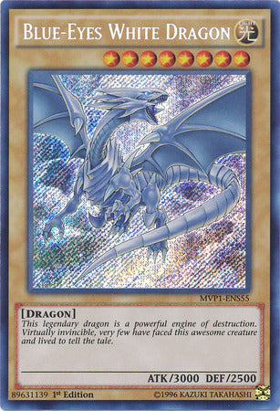 Blue-Eyes White Dragon [MVP1-ENS55] Secret Rare | Black Swamp Games