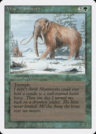 War Mammoth [Revised Edition] | Black Swamp Games