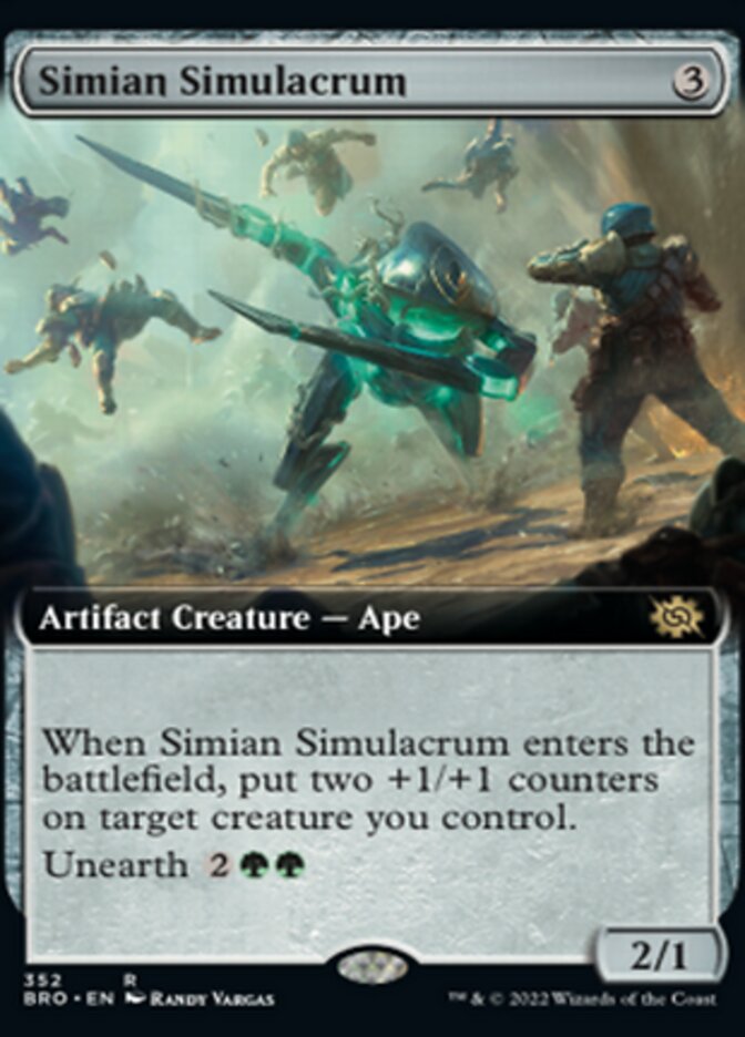 Simian Simulacrum (Extended Art) [The Brothers' War] | Black Swamp Games