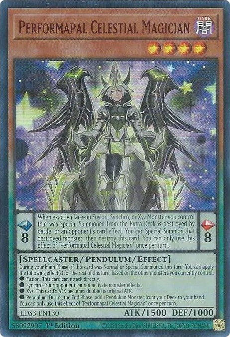 Performapal Celestial Magician (Red) [LDS3-EN130] Ultra Rare | Black Swamp Games