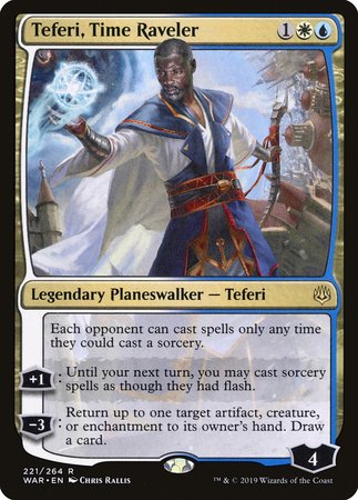 Teferi, Time Raveler [War of the Spark] | Black Swamp Games