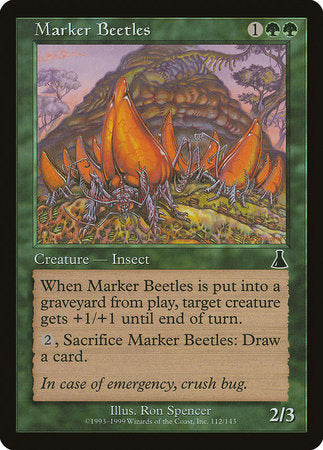 Marker Beetles [Urza's Destiny] | Black Swamp Games