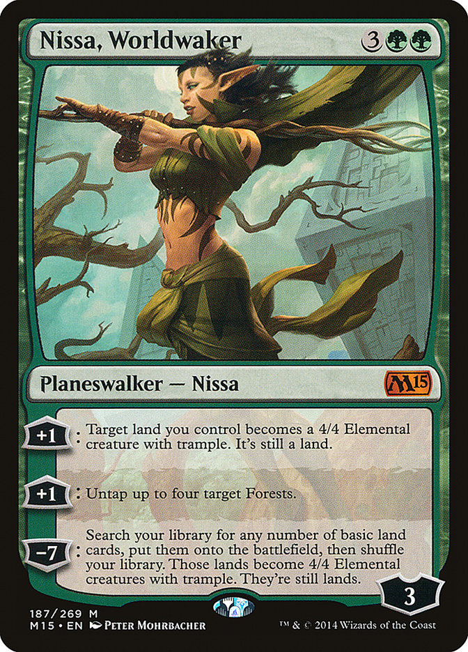 Nissa, Worldwaker [Magic 2015] | Black Swamp Games