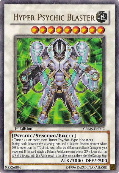 Hyper Psychic Blaster [CRMS-EN042] Ultra Rare | Black Swamp Games